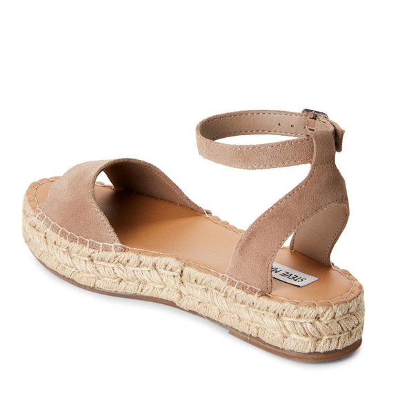 Steve Madden Gabi Espadrille Platform Sandals Suede - Picture 2 of 5